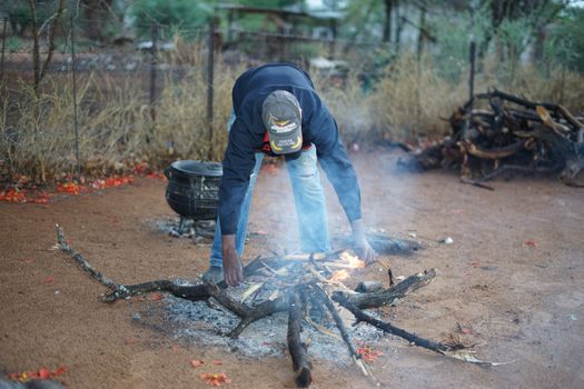 Bushman cultural walk — Botswana
