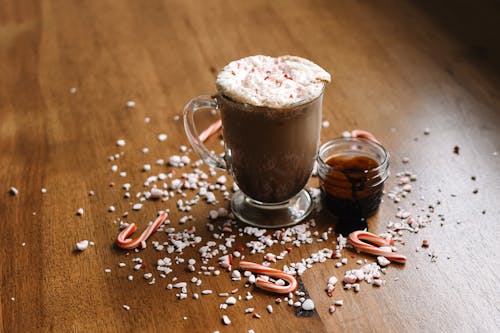 Ingyenes stockfotó cappuccino, csokoládé, édes témában