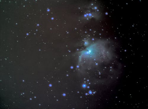 Photo of a Nebula and Star Field 