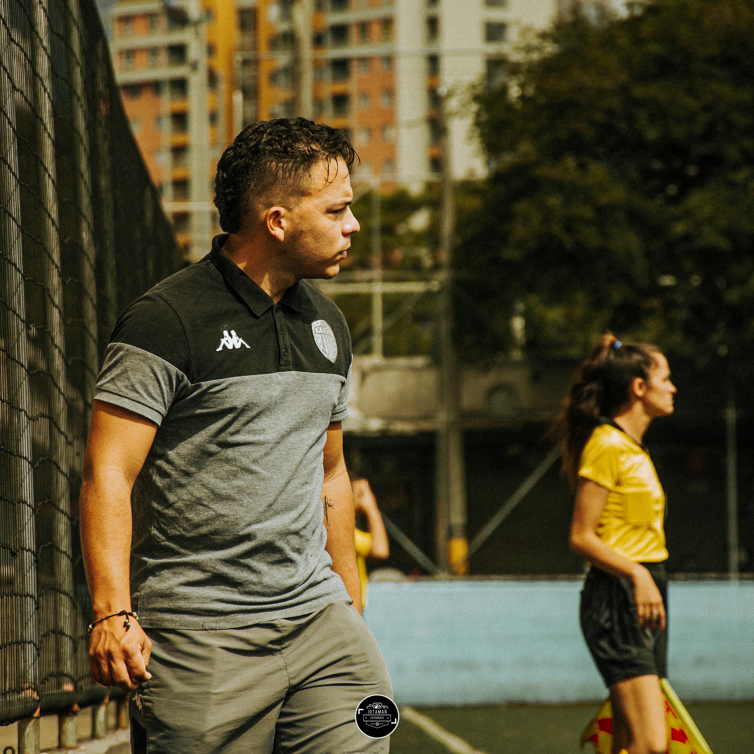 Coach on Football Match