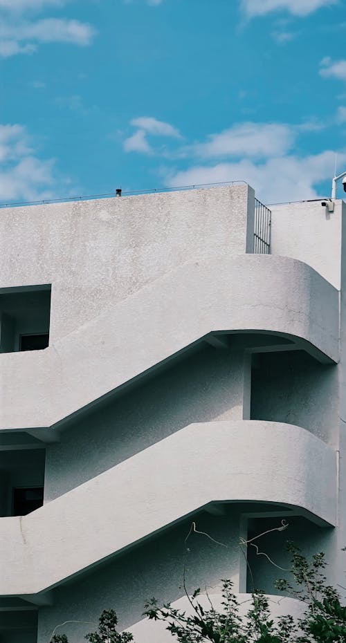 Stairs on Building Wall