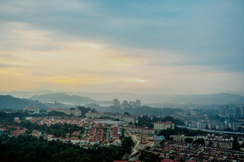 City Surrounded by Mountains