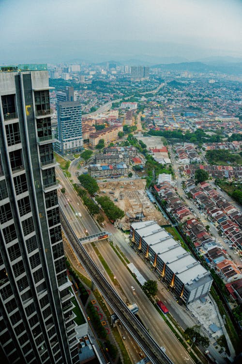 Foto stok gratis cityscape, jalan, jalan raya