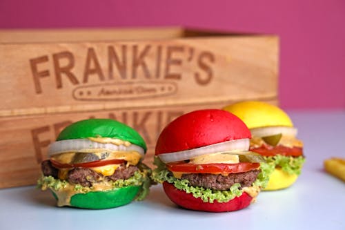 Free Frankie's burger shop - burger king Stock Photo