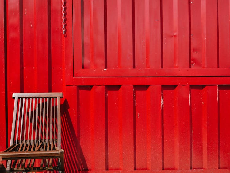 Corrugated Metal Wall