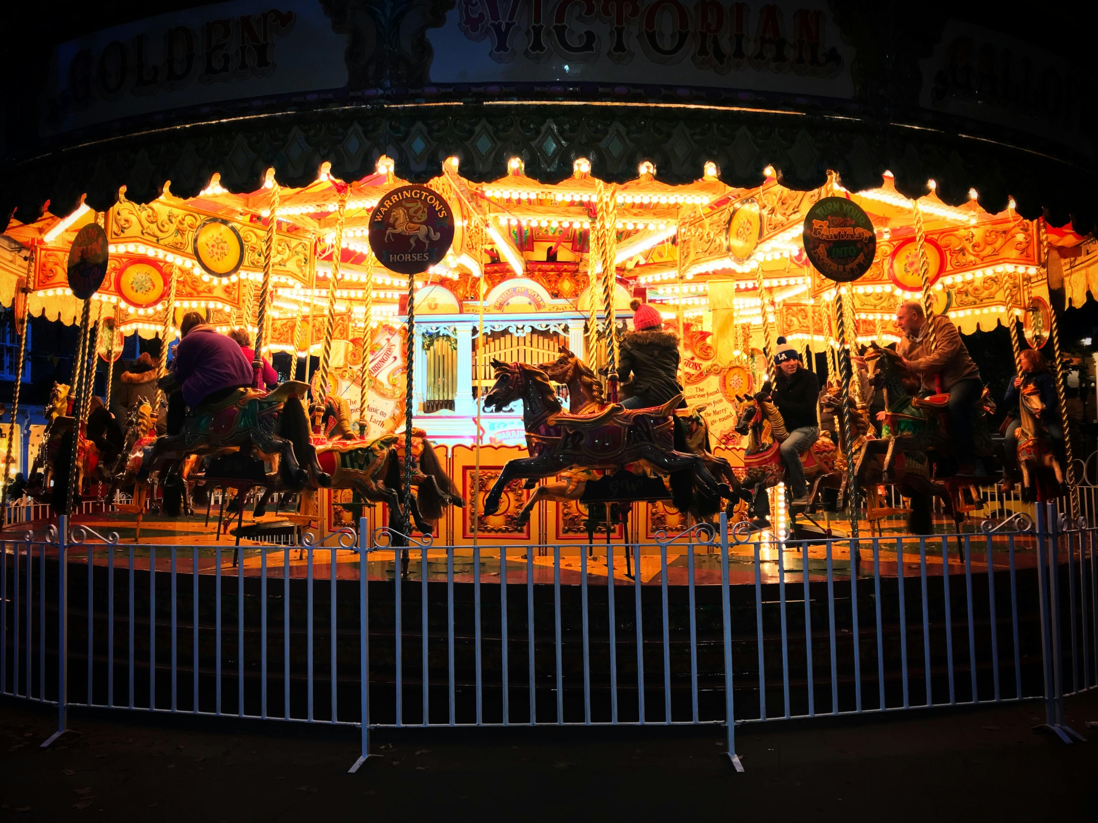 Free stock photo of fun fair, merry-go-round, roundabout