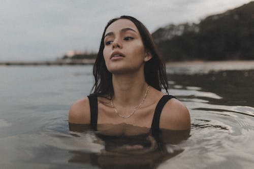 Woman in Sea