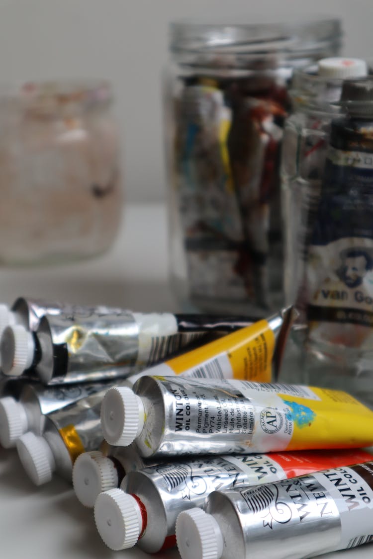 Tube Paints Used In Painting