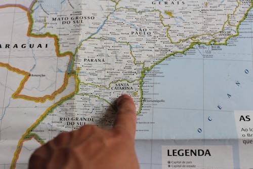 Free stock photo of brazil, brazil s map, map