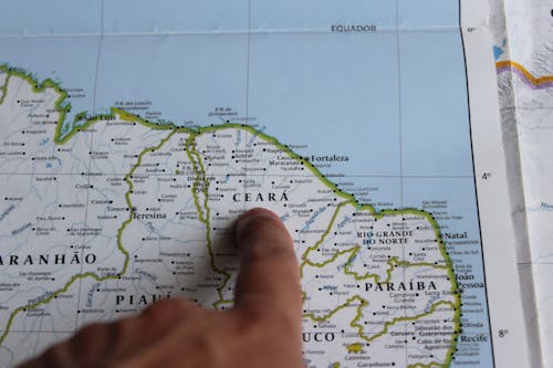 Free stock photo of brazil, brazil s map, ceara