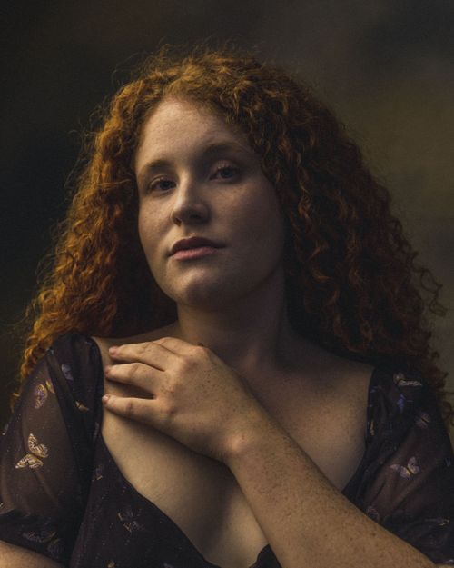 Elegant woman portrait