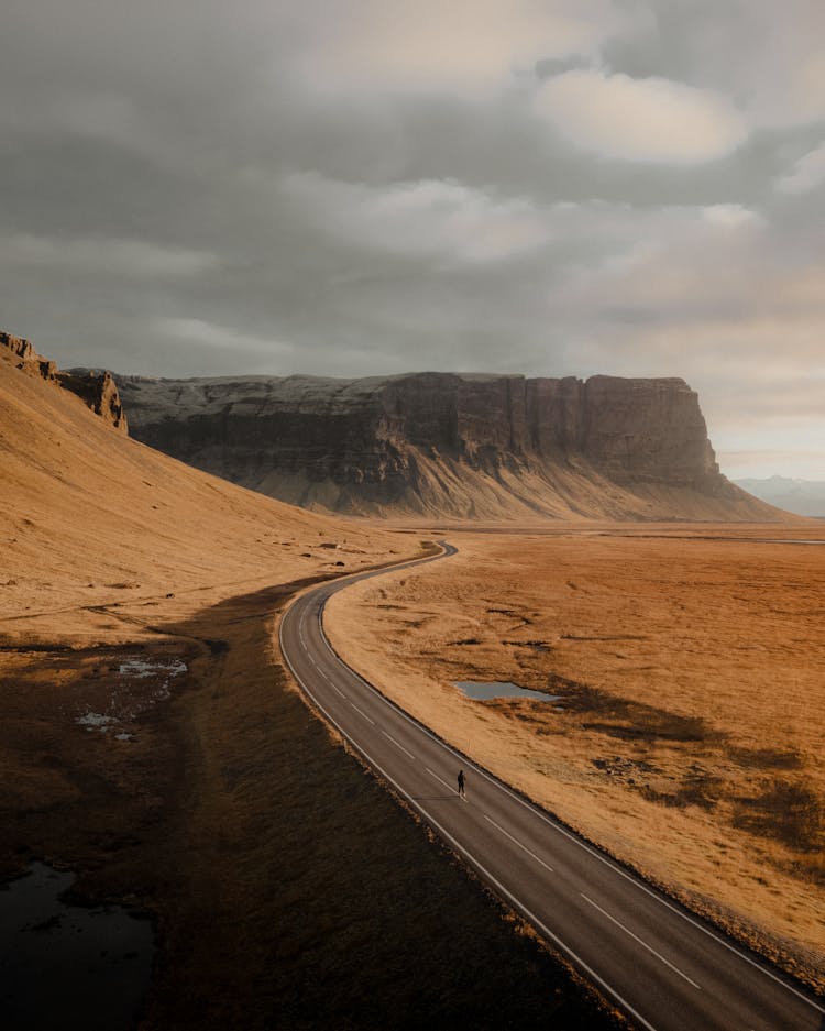 Photo Of A Desert At Sunset 