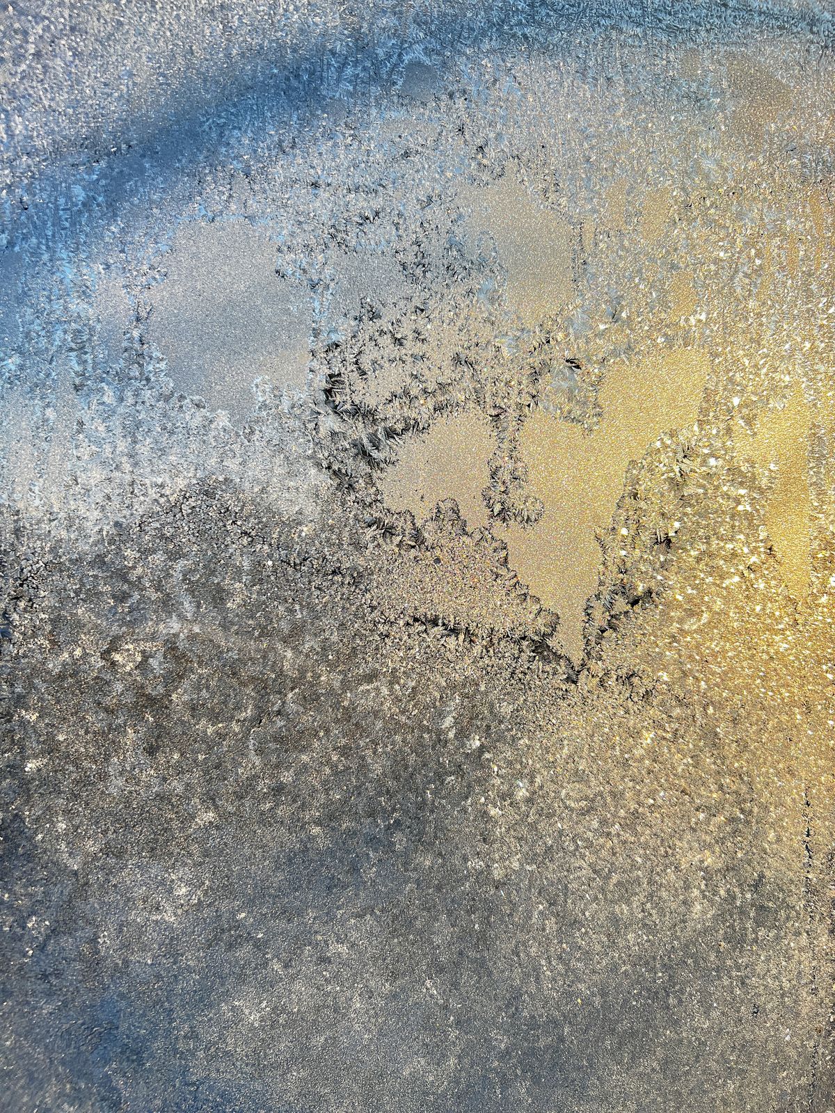 Texture Of Frost On A Frozen Lake Free Stock Photo texture-of-frost-on-a-frozen-lake-free-stock-photo