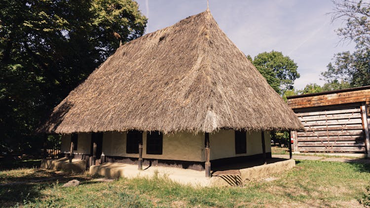 Hatched House In Open Air Museum