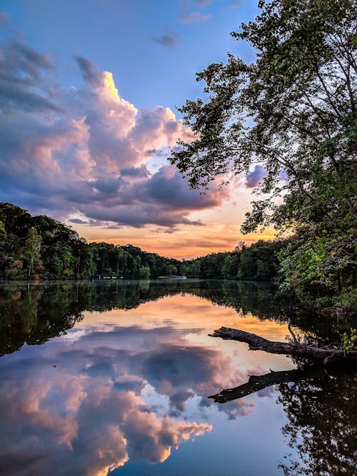 Photos gratuites de coucher de soleil, des kayaks, eau