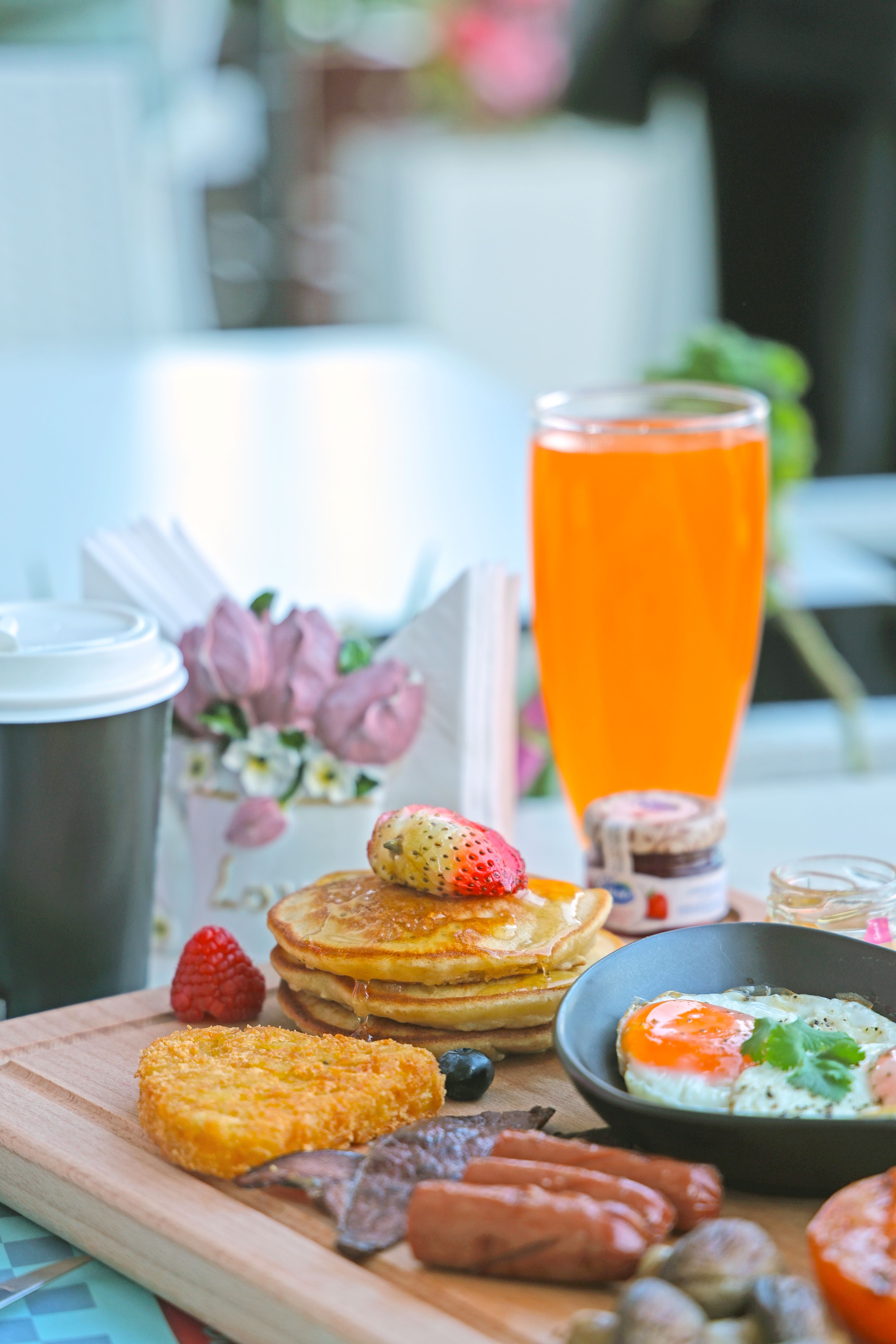 Breakfast Meal on Table · Free Stock Photo