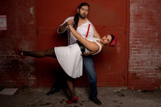 Couple in a Dance Pose