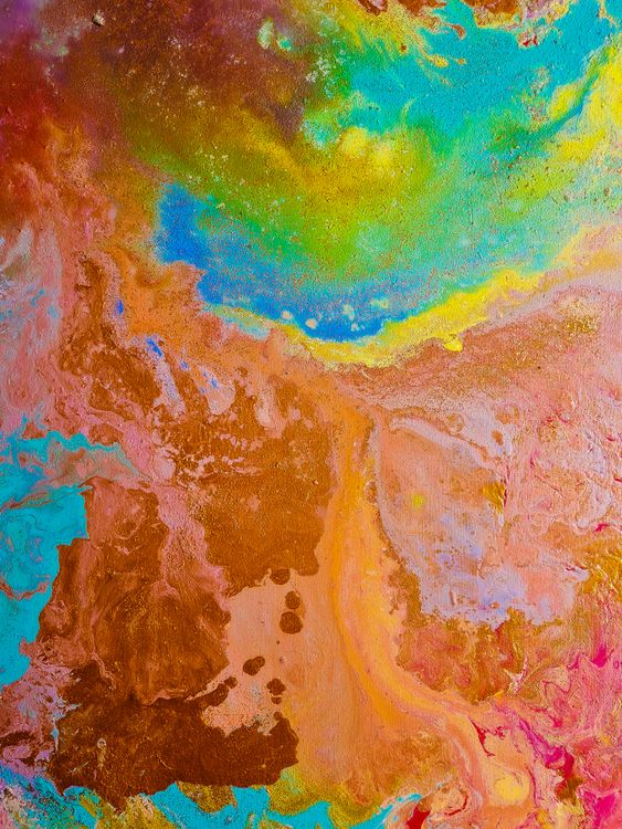 Colorful Messy Art · Free Stock Photo