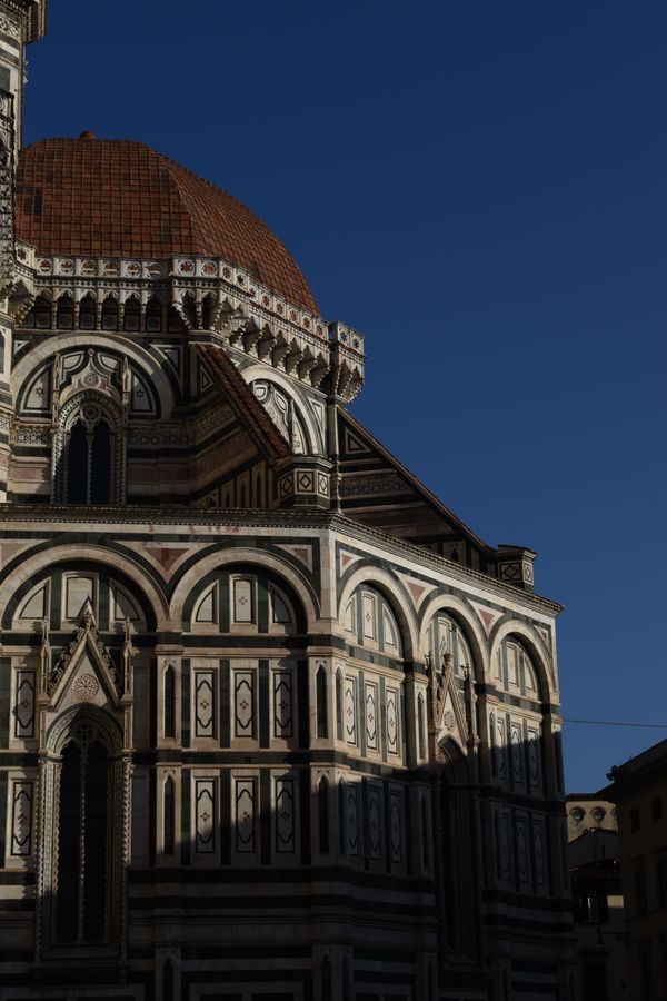 Gothic cathedral dome Florence