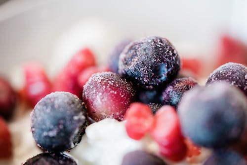 Gratis lagerfoto af bær, blackberries, dessert