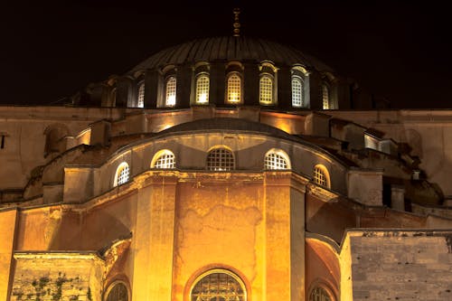 Ingyenes stockfotó éjszaka, hagia sophia nagy mecset, hagia szophia témában