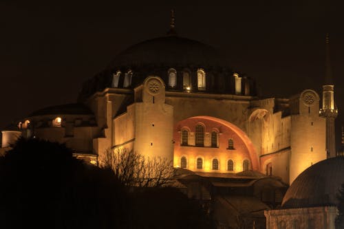 Ingyenes stockfotó éjszaka, hagia sophia nagy mecset, hagia szophia témában