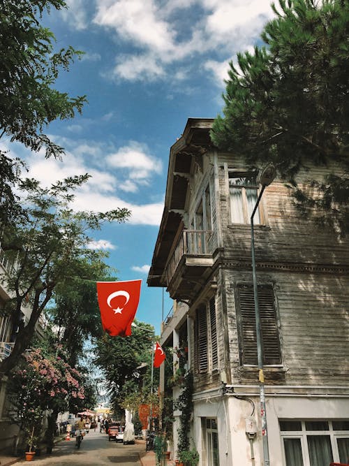 伊斯坦堡, 土耳其, 土耳其国旗 的 免费素材图片