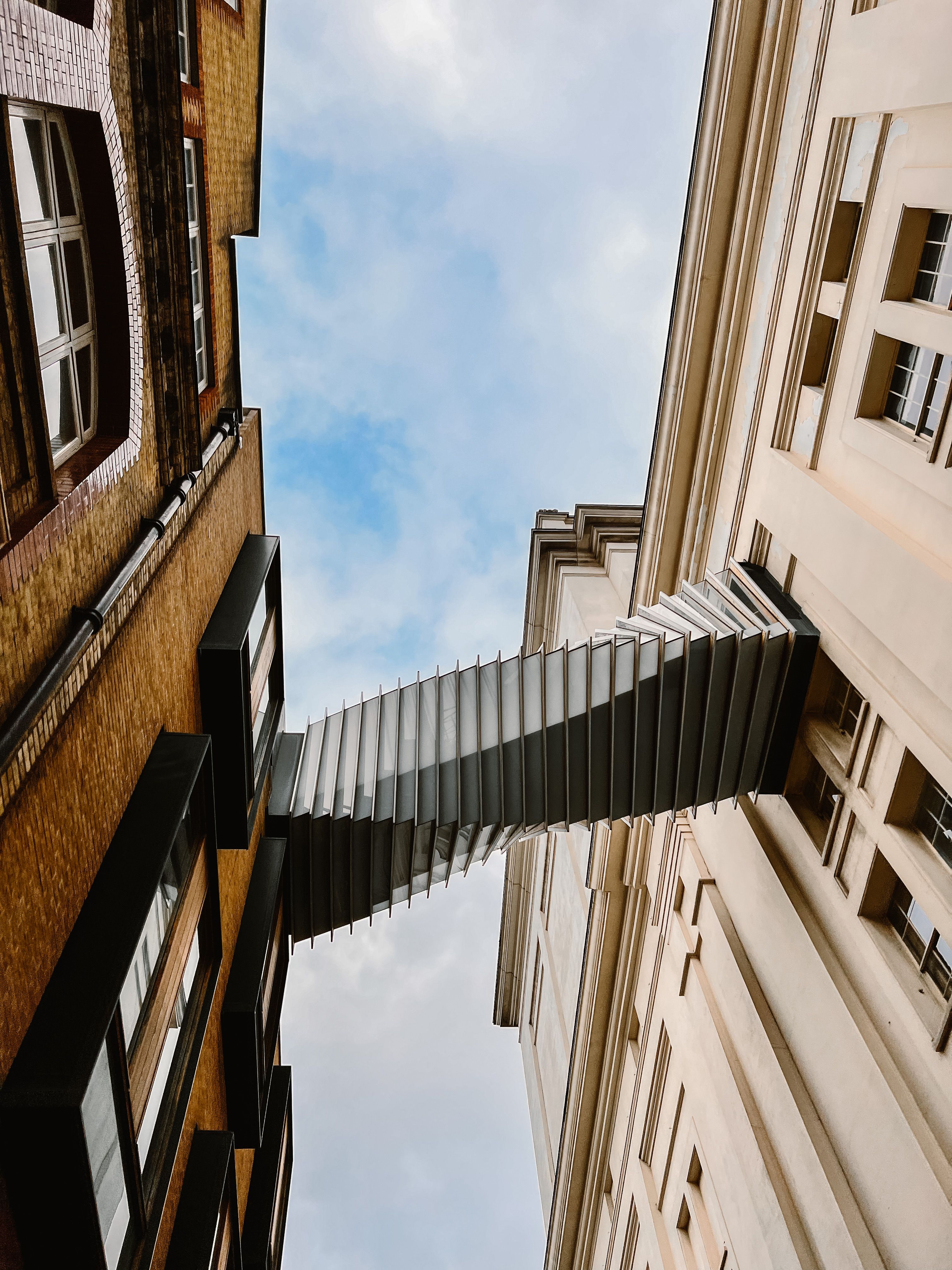 Tunnel Betwen Buildings · Free Stock Photo