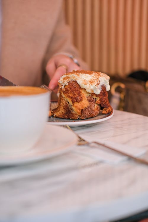 Foto d'estoc gratuïta de berenar, cafè, copa