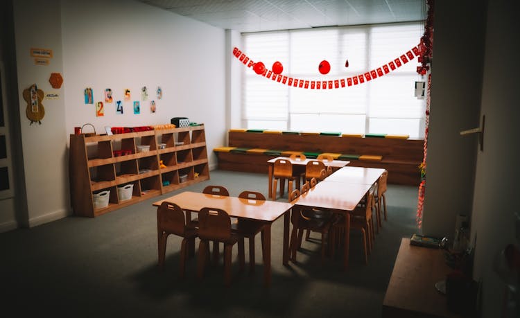 Classroom In A Kindergarten