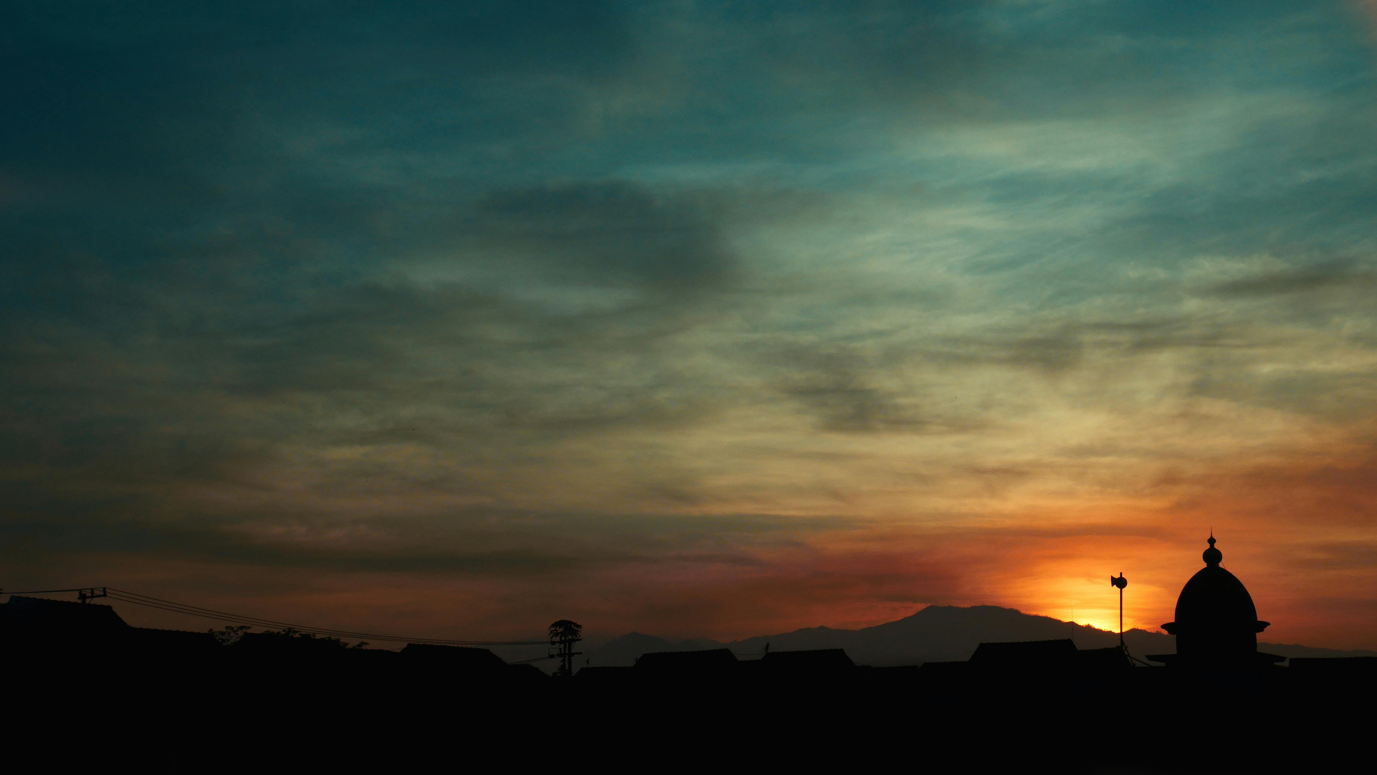 Free stock photo of africa sunset, beginner sunset, easy sunset painting