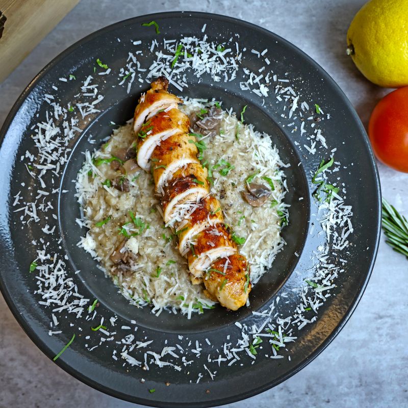 Lemon Parmesan Risotto