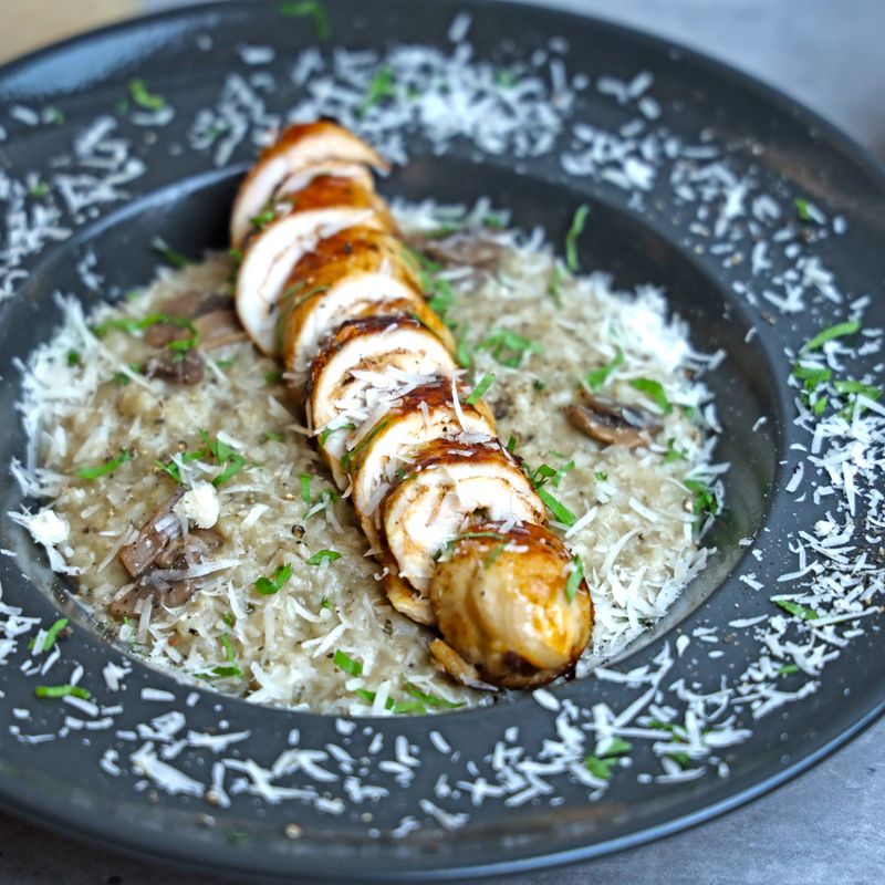 Chicken and Mushroom Risotto