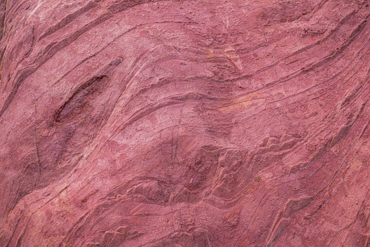 Pink Sandstone Wall Texture