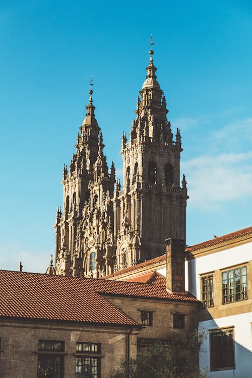 Towers of Santiago de Compostela Archcathedral Basilica