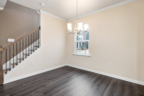 White Walls and Glass Window in a House