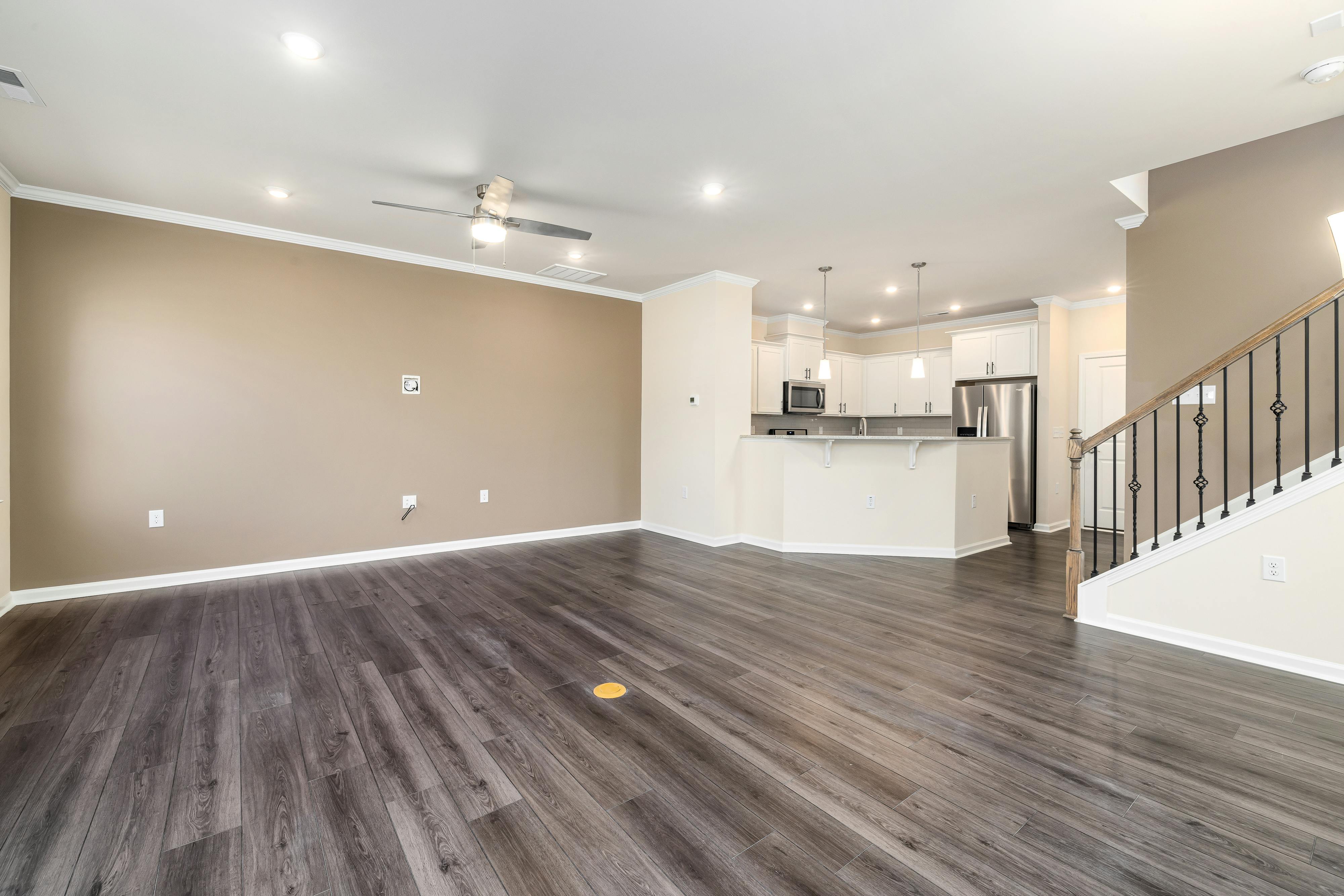 Acoustic Harshness In Open-concept Living Spaces With Hardwood Floors And Stone Countertops