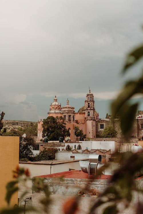 View of a Church from a Rooftop 