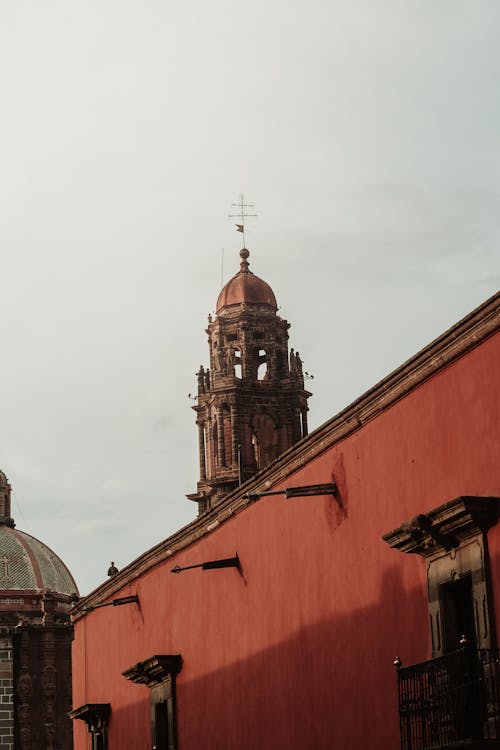 Bell Tower of the Church of San Francisco in San Miguel de Allende, Mexico 