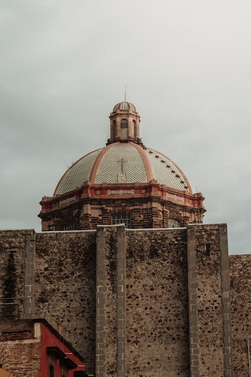 Free Church in San Miguel de Allende, Guanajuato Stock Photo