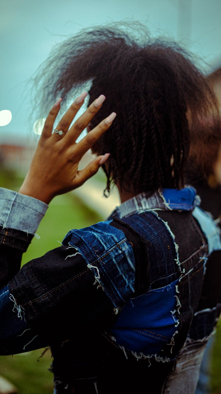 Woman Hand Over Head