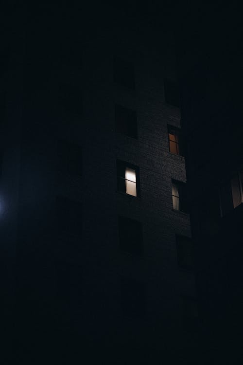 Ingyenes stockfotó ablak, ablakok, éjszaka témában