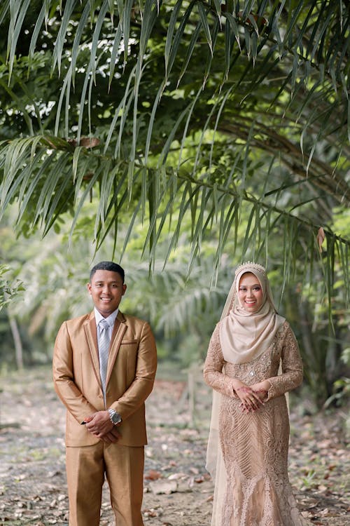 Portrait of Bride and Groom