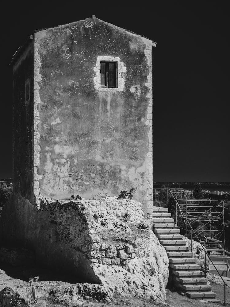 View Of An Old Building 