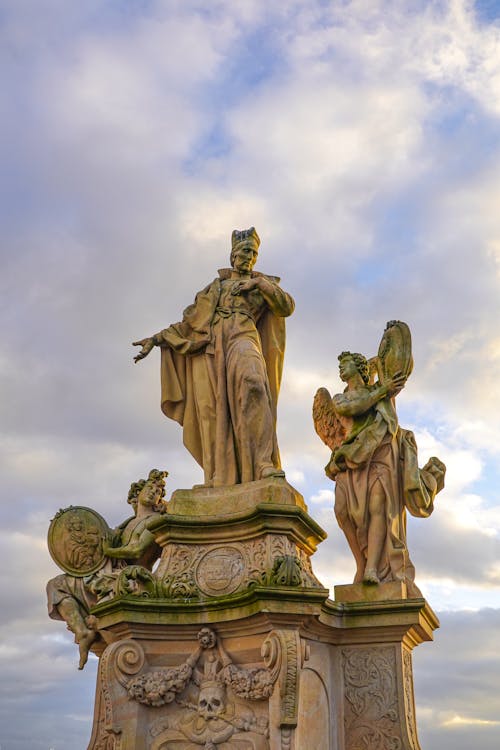 Photos gratuites de ciel, le pont charles, monument