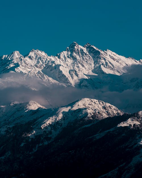 Himalayan Mountain Range in Nepal