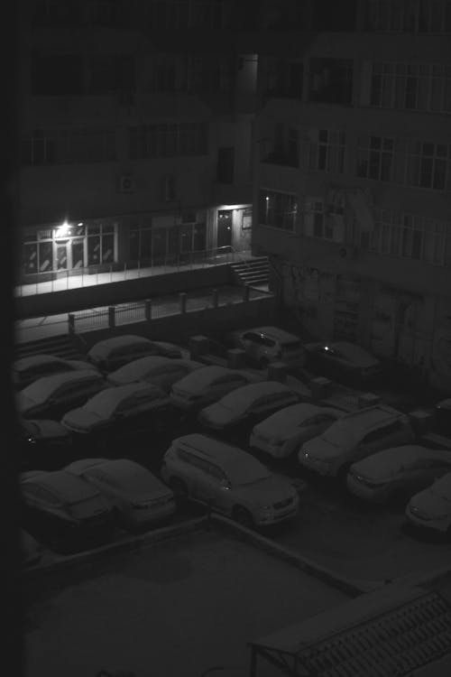 Parking Lot in Winter 