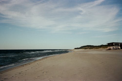 Gratis lagerfoto af hav, kyst, sand