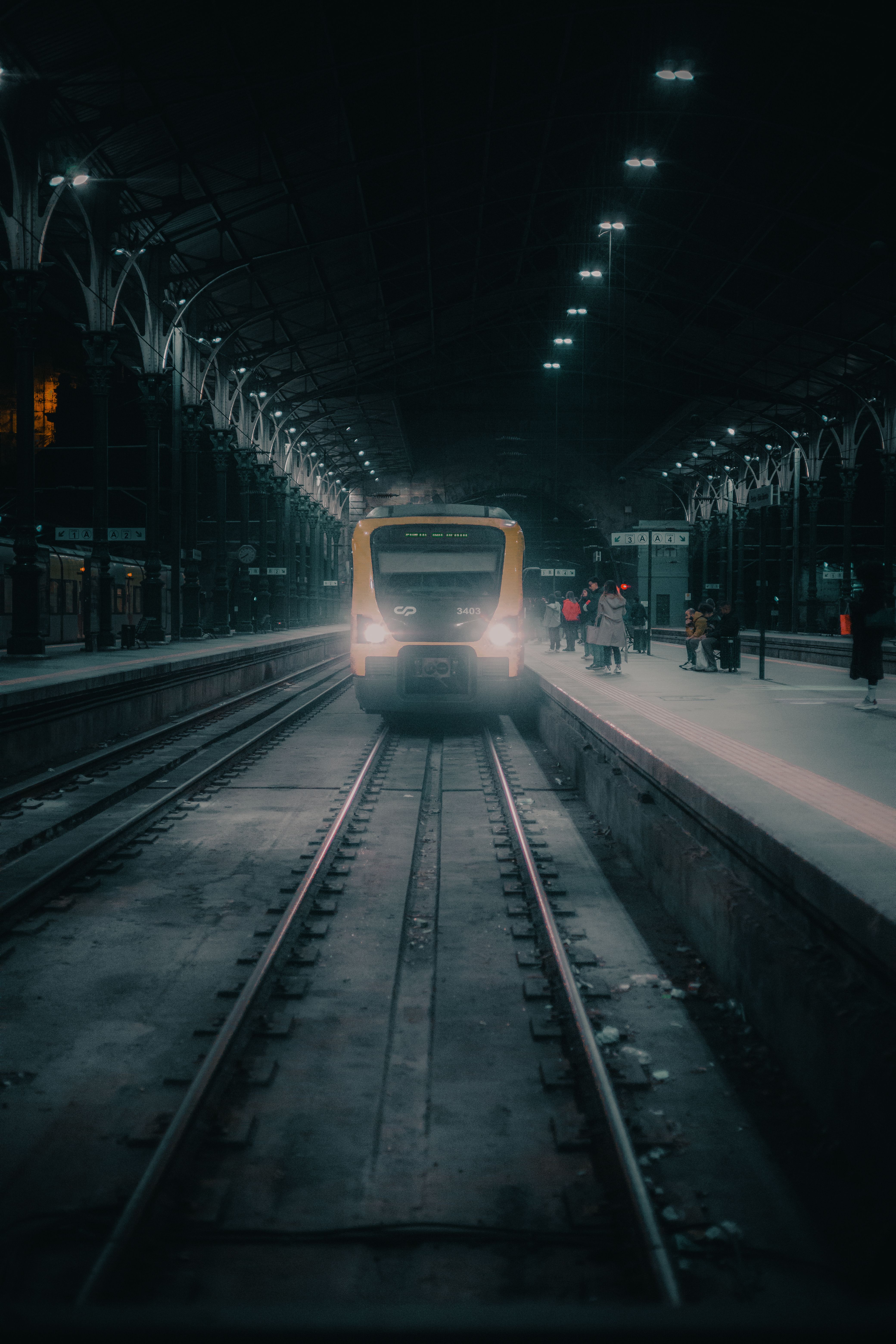 A Fast Moving Train on the Railway · Free Stock Photo