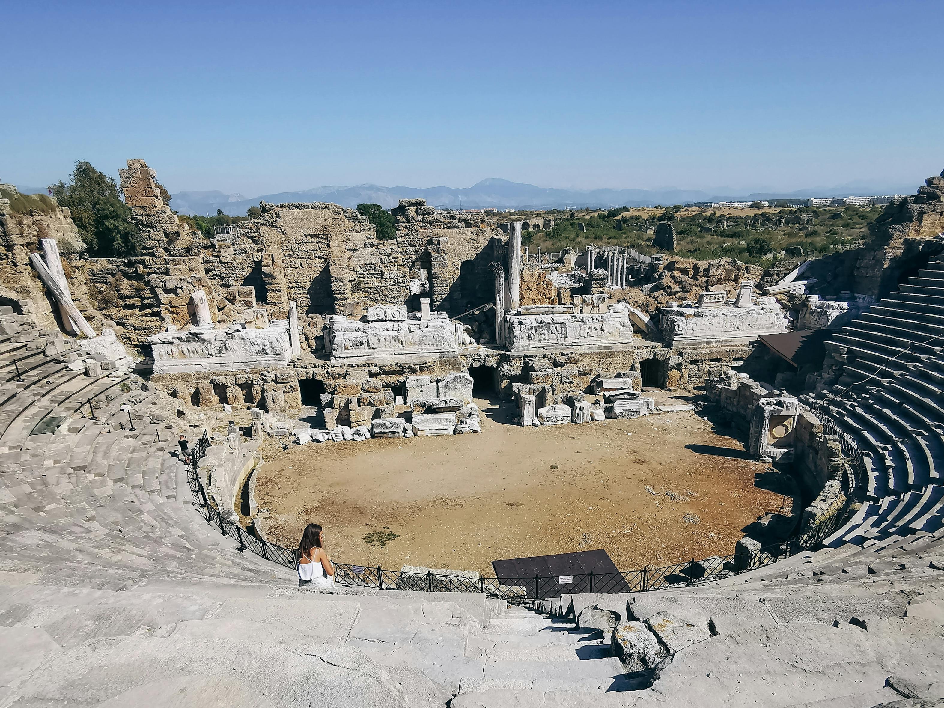 bezplatná Základová fotografie zdarma na téma archeologie, architektura, aréna Základová fotografie